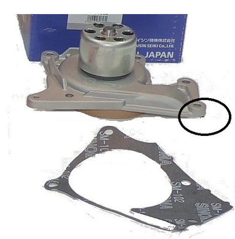 WE-RE05 - ВОДЯНОЙ НАСОС RENAULT 1.5 DCI 2009 AISIN