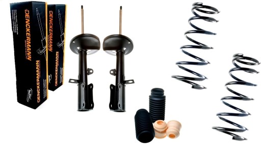 ALL3354A - Амортизаторы пружины чехлы бампера toyota corolla e10 e11 задние комплект