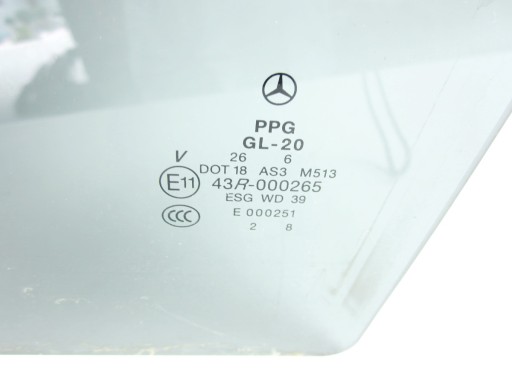 window door rear rear part left Mercedes R-klasa W251