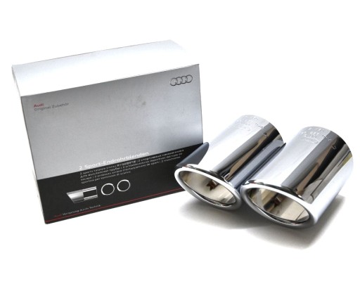 Накладки на вихлопну трубу AUDI A4 B8 A5 A6 C7 Q5