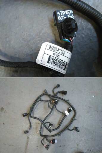 91880F1030, 91880F1030 - Kia sportage iv 2016 gt задний ремень безопасности pdc 91880-f1030