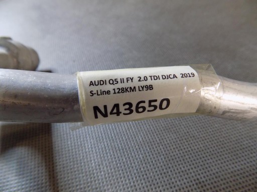 AUDI Q5 II 80A cijevčica vode prijenos 80A145670F