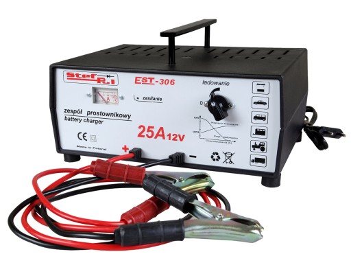 Выпрямитель STEF-POL EST-306 12V 25A