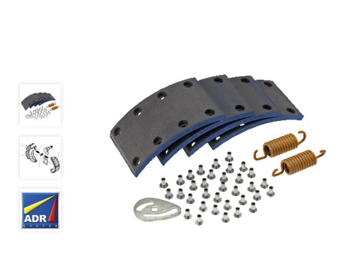 406120 - Тормозные колодки ADR 406X120 комплект