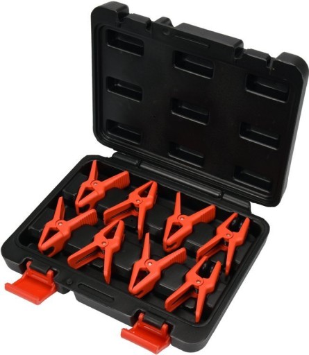 МЕТАЛЕВІ ЗАТИСКАЧІ ДЛЯ ПРОВОДІВ 8 ШТ.