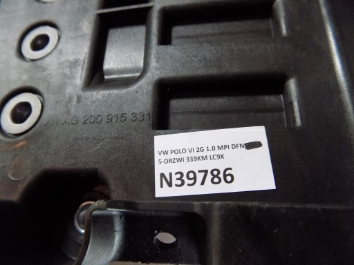 VW POLO 2G Porta per batteria 200915331