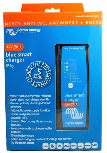 Victron Blue Smart зарядний пристрій IP65 12V 7A bluetooth