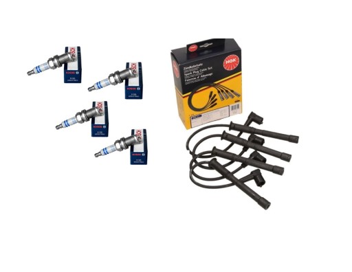 RC-RN1204 0 - Кабелі ngk + свічки bosch renault clio 2 ii 1.1 1.2
