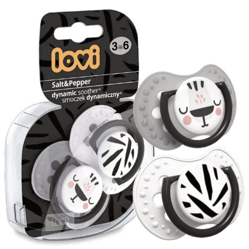 Динамічна силіконова пустушка Lovi 3 м +