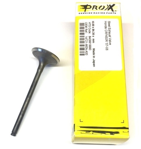 28.1407-1 - СТАЛЕВИЙ ВИПУСКНИЙ КЛАПАН HONDA CRF 450 R R 07-08