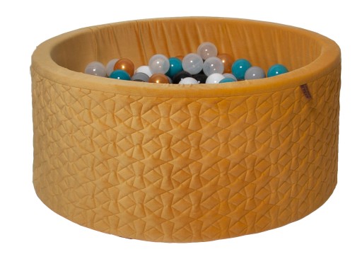 М'яч басейн Goldengroup Lux гірчичний 300 куль