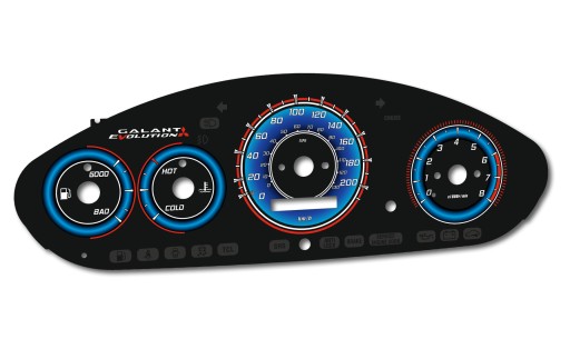 Галант 02-03 Эс Вер. США счетчики INDIGLO