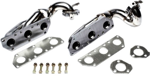 77AU006 - AUDI S4 B5 2.7 BiTurbo выпускной коллектор TECHNIX