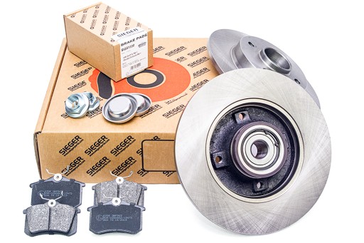 Диски підшипник + колодки задні для Citroen C4 і 2004-2010