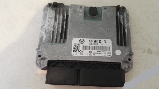 Vw passat 2.0 tdi комп'ютер 0281012719 03g906021ac