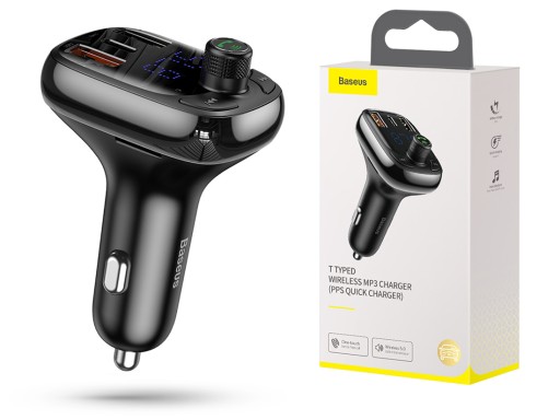 BASEUS АВТОМОБИЛЬНОЕ ЗАРЯДНОЕ УСТРОЙСТВО + FM-ПЕРЕДАТЧИК LED