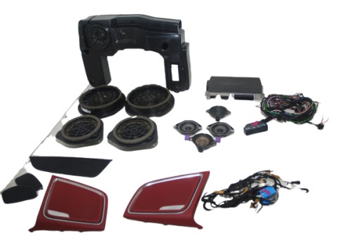 8x0 - AUDI A1 3D BOSE динаміки Підсилювач манекен Джгут проводів