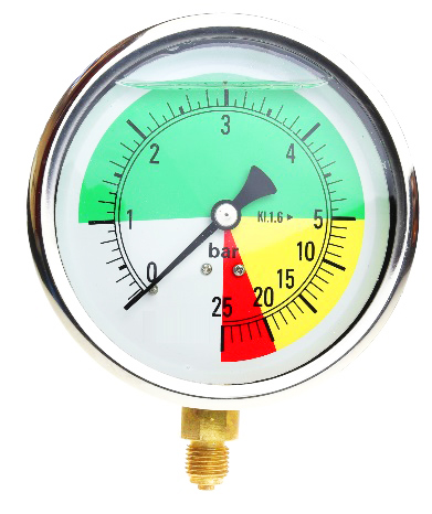 32 - Манометр 5/25 бар розпилювач різьблення 12x1. 5 M80