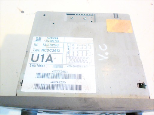 RADIO NAVI navigazione OPEL VECTRA C SIGNUM