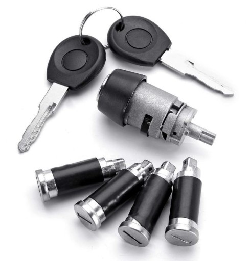 357905855B - VW TRANSPORTER T4 замок зажигания 4 вставки двери комплект