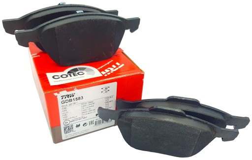 GDB1583 - ПЕРЕДНІ ГАЛЬМІВНІ КОЛОДКИ ДЛЯ FORD C-MAX FOCUS II MK2