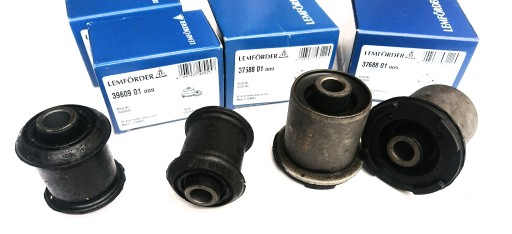 37688 01 - 4 сайлентблока переднего поперечного рычага lemforder opel zafira a b