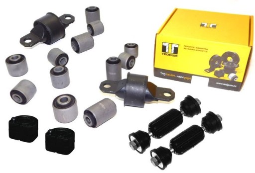 00226297 - Сайлентблоки + резиновые соединители задние ford focus mk1 i + комплект подвески универсал