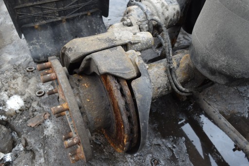 Задня балка заднього моста man tga tgx tgs