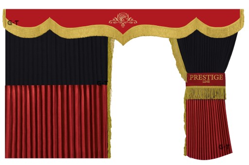 5 - ПЛІСИРОВАНІ ШТОРИ PRESTIGE LINE VOLVO FH З 2002 РОКУ