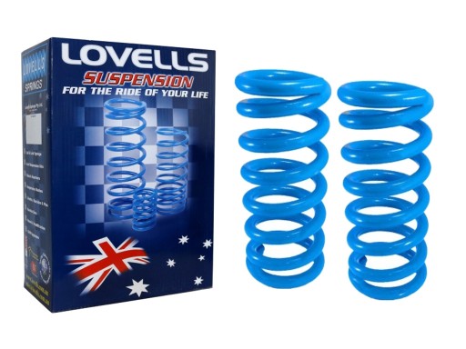 HRR520 HRR520HD - Задні пружини + 2 дюйми HYUNDAI Terracan LOVELLS