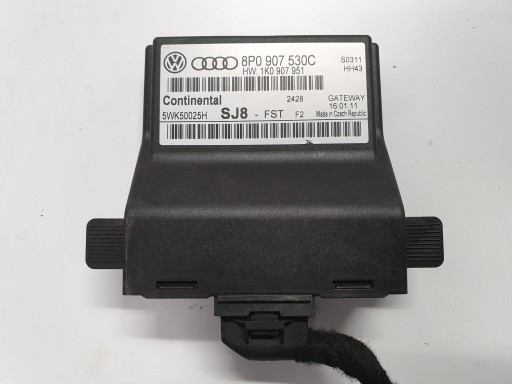 AUDI A3 8P модуль драйвера шлюзу 8p0907530c