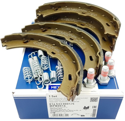 014 533 - MERCEDES SPRINTER VW CRAFTER 06-ГАЛЬМІВНІ КОЛОДКИ