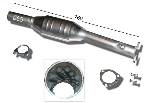 099-920 - КАТАЛИТИЧЕСКИЙ НЕЙТРАЛИЗАТОР ГЛУШИТЕЛЬ VOLKSWAGEN SHARAN 2,0 2,8