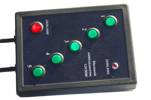 SAD5-B - ЕЛЕКТРИЧНИЙ КОНТРОЛЬ ОБПРИСКУВАЧА 5 СЕКЦІЙ