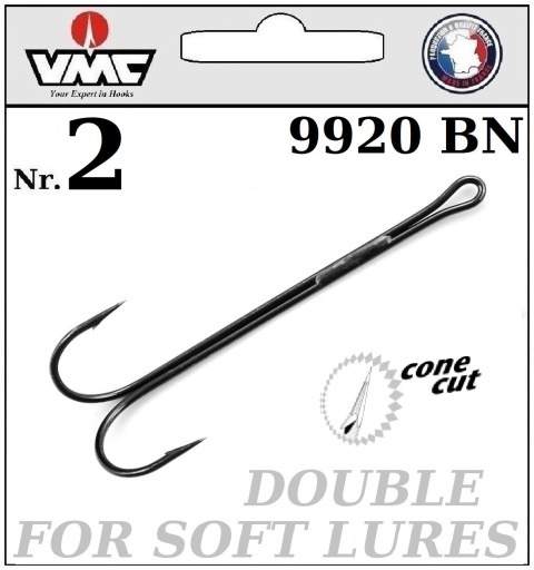 Гачки ґрунтові, спінінгові, тройні VMC 9920 5 шт.