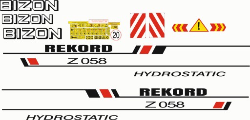 Бізон запис Z058 наклейки наклейка обгортання