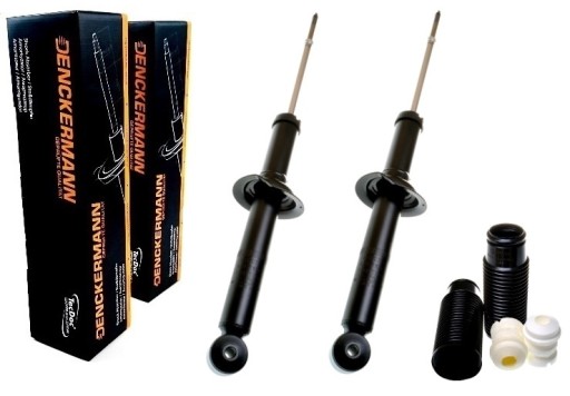 ALL6689 - Накладки на амортизаторы бампера mitsubishi carisma space star задний комплект