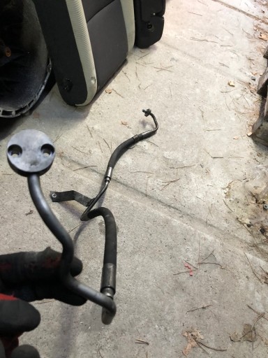 A278 m157 - Шланг трубка abc mercedes w216 w221 лифт 4.7 63 amg