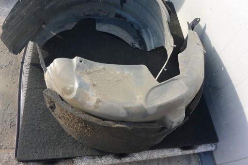 mudguard left right rear part JAGUAR XF X250 LIFT SED KPL