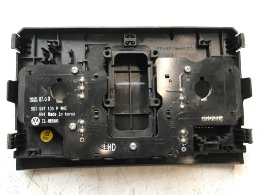 VW GOLF VII light OSWIETLENIE cabs 5G1947105P