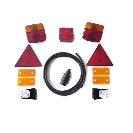 L1070-C - КОМПЛЕКТ ЛАМП ДЛЯ ПРИЧЕПА MEGA MD-2 PROMO!