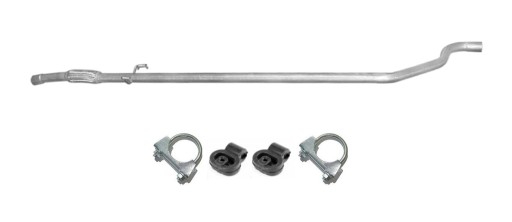 17.344 - OPEL CORSA D 1.3 CDTi (з 2006 р.) Центральна труба