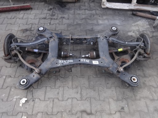 Mercedes gl x164 4.0 cdi задняя балка подвески