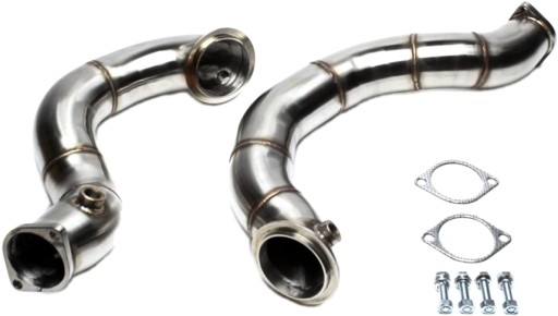 06BM001 - BMW E93 кабриолет 335i N54 Downpipe та Техникс