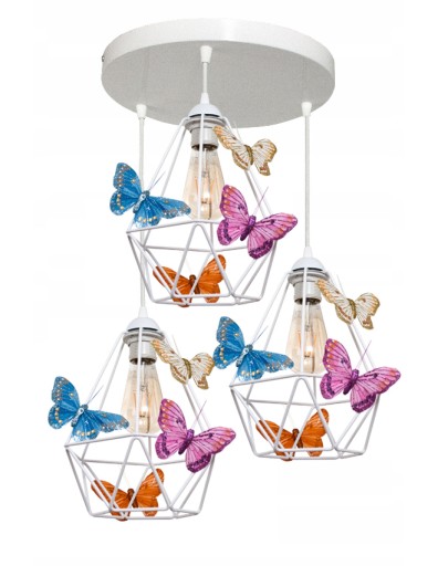 Білий стельовий світильник JasnoCiemno E27