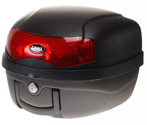 ЧОХОЛ AWINA ДЛЯ СКУТЕРА 28 Л З РУЧКОЮ 2 ПЛАСТИНИ ЧОРНИЙ