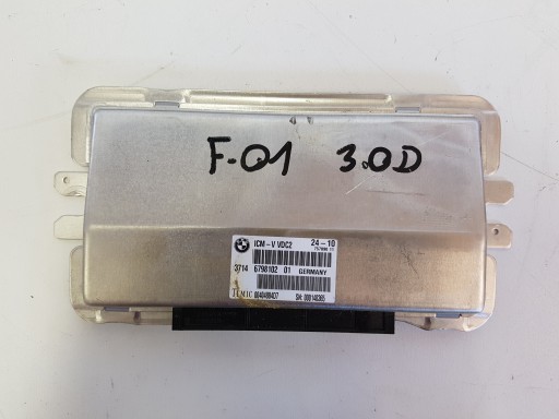 BMW 7 F01 F02 3.0D N57 module control unit of the engine