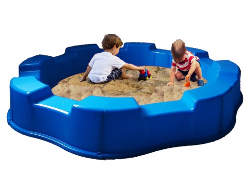 Duża Piaskownica Ogrodowa 170 Cm Składana Zabawki