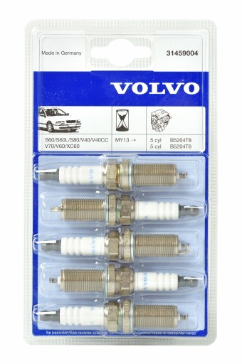 31459004 - Свечи зажигания oe volvo s60 v60 v40 v40cc v70cc