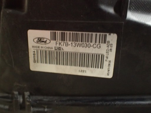 LICHT VORNE LINKS FORD EDGE FULL LED